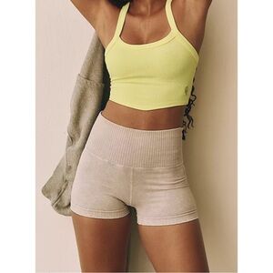FREE PEOPLE ~All Clear Solid Cami (NWT)